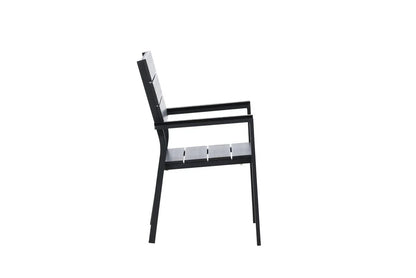 2er Set - Gartenstuhl Leonie aus Aluminium