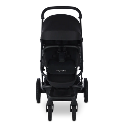 B-Ware Easywalker Harvey⁵ Air Kinderwagen Buggy Midnight Black Kombikinderwagen Verdeck