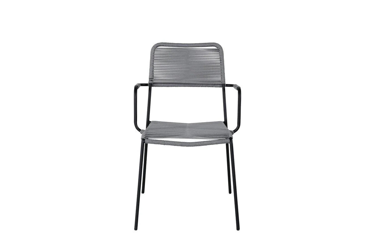 2er Set - Gartenstuhl Marla aus Metall/Polyester