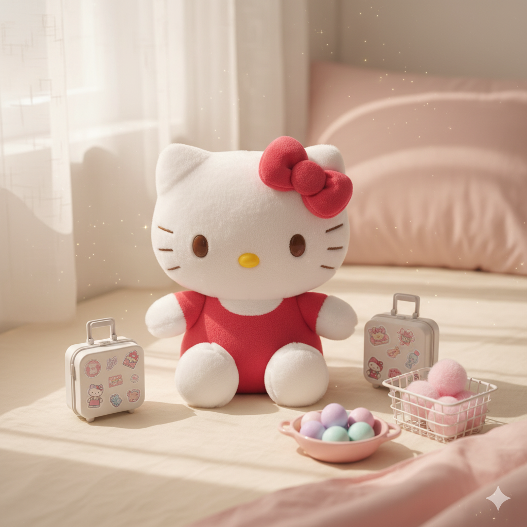 A-【Sanrio】Glücklicher Schaufel-Koffer-Set – 14"-Edition