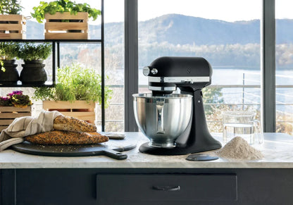 KitchenAid 4,8 L 5KSM185 Artisan Küchenmaschine Flexiset Artisan + Flexi-Rührer