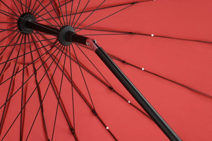Sonnenschirm Rivierra – Ø270 cm in der Farbe Rot