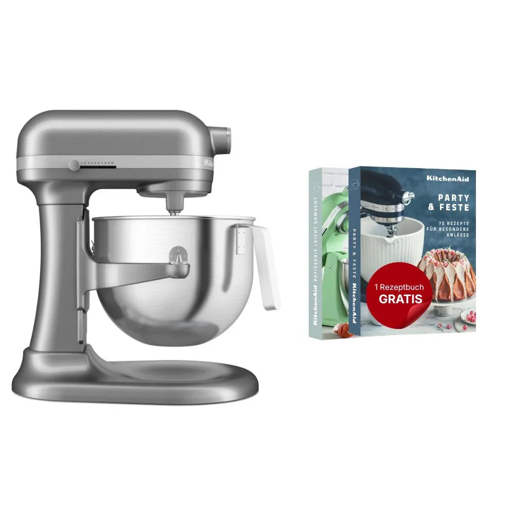 KitchenAid Küchenmaschine mit Schüsselheber 6,6 L Heavy Duty 5KSM70JPX