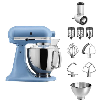 KitchenAid 4,8 L 5KSM175 Artisan Food Processor Beginner Set with Vegetable Slicer