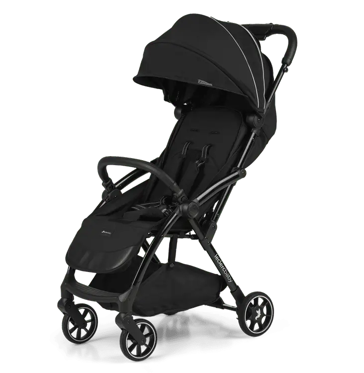 B-Ware Leclercbaby Kinderwagen Buggy Influencer Air Piano Schwarz 6 Monate bis 5 Jahre