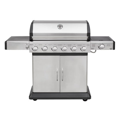 El Fuego Deluxe Stainless Steel Gas Grill