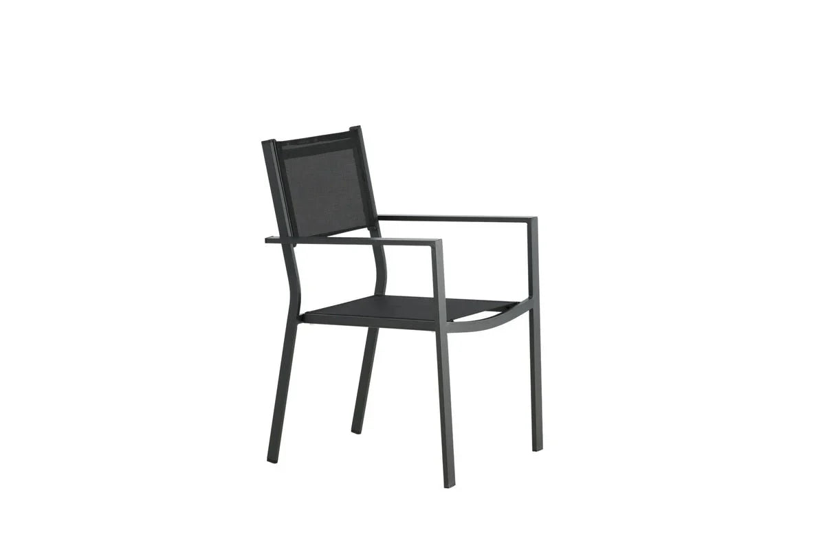 2er Set - Gartenstuhl Karibik aus Aluminium/Textilene