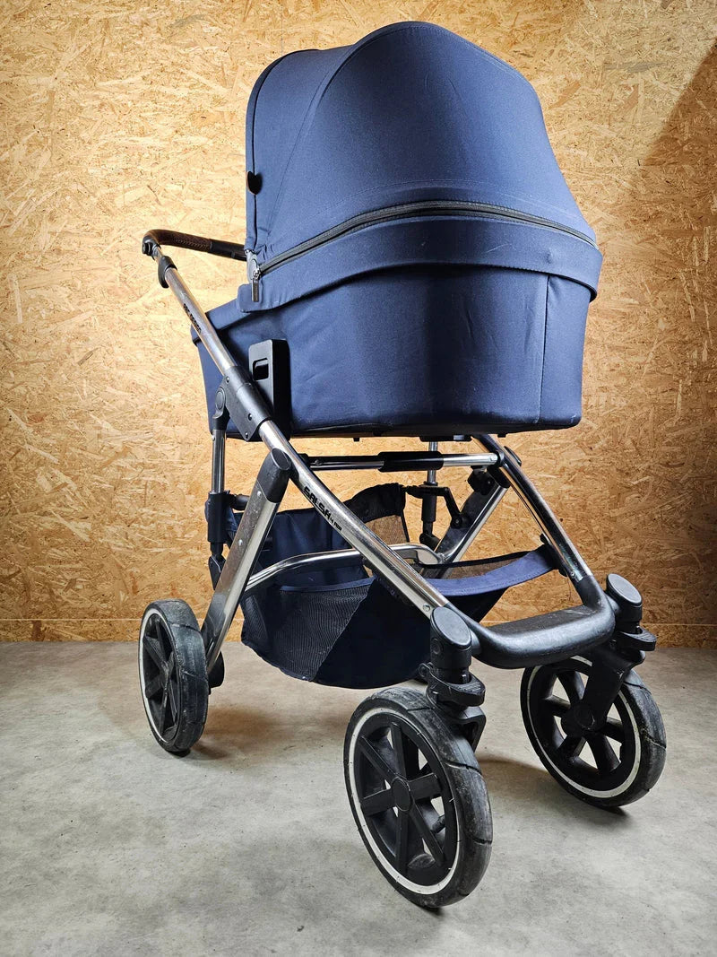 ABC Design - Salsa 4 Air Kinderwagen (Gestell und Babywanne) Blau in gutem Zustand