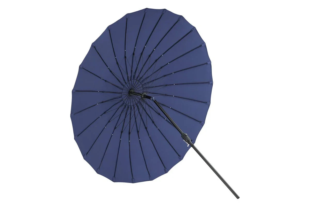 Garten Sonnenschirm Palma – Ø270 cm verfügbar in Weiß, Schwarz, Grau und Blau