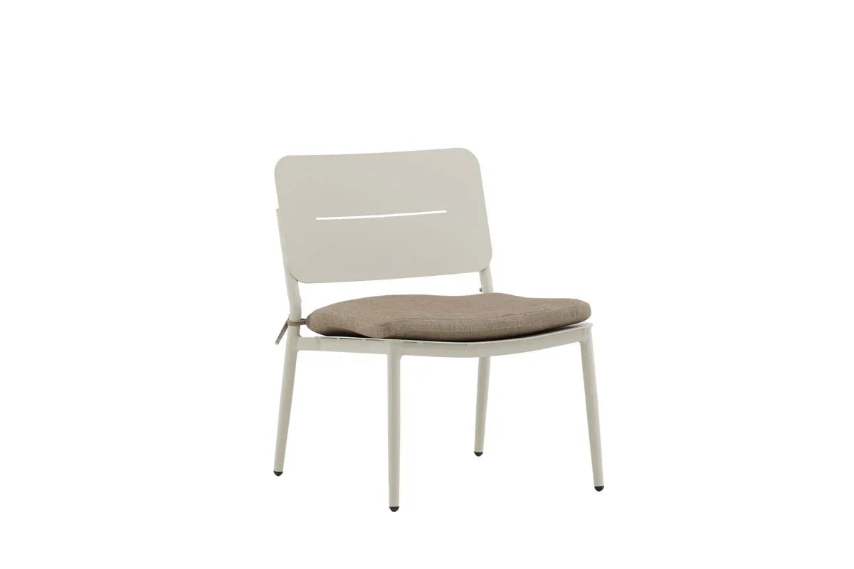 2er Set - Mara Gartenstuhl aus Metall/Polyester