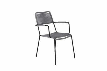2er Set - Gartenstuhl Marla aus Metall/Polyester