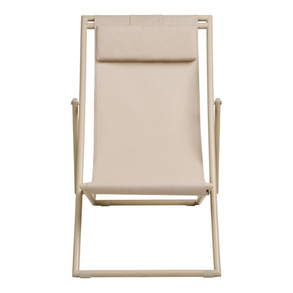 Gartenstuhl/Strandstuhl Solento – klappbar mit 4-fach verstellbarer Rückenlehne