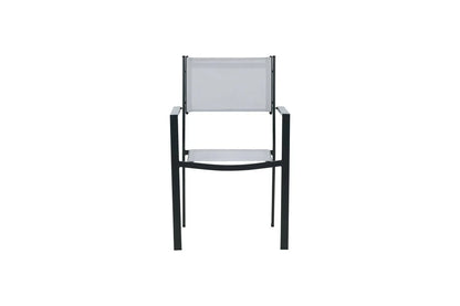 2er Set - Gartenstuhl Karibik aus Aluminium/Textilene