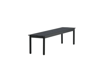 Gartenbank Egypt - aus robustem schwarzem Aluminium