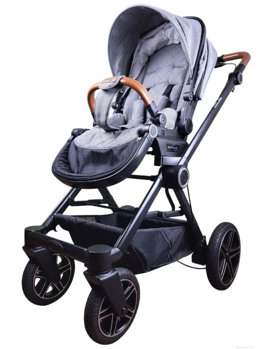 Hartan Viva GTR - Sportsitz Kinderwagen Grau in sehr gutem Zustand