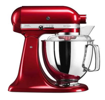 KitchenAid 4,8 L 5KSM175 Artisan Küchenmaschine Meatlover mit Ganzmetall-Fleischwolf und Spritzgebäckvorsatz