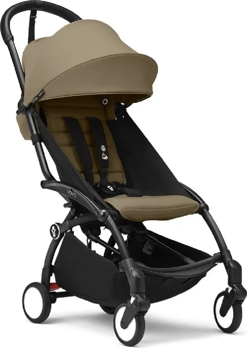 Stokke Buggy YOYO3 Black Frame + Stokke 2 (Babyzen) 6+ Textile Set