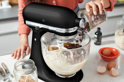 KitchenAid 4,8 L 5KSM175 Artisan Küchenmaschine Meatlover mit Ganzmetall-Fleischwolf und Spritzgebäckvorsatz