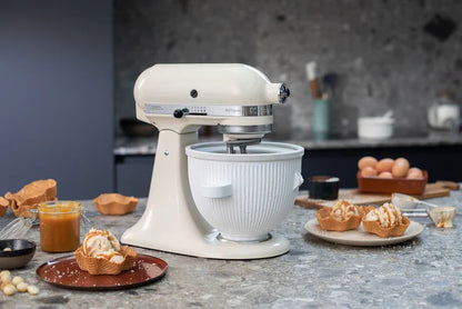 KitchenAid 4,8 L 5KSM175 Artisan Küchenmaschine Icelover mit Eiszubereiter