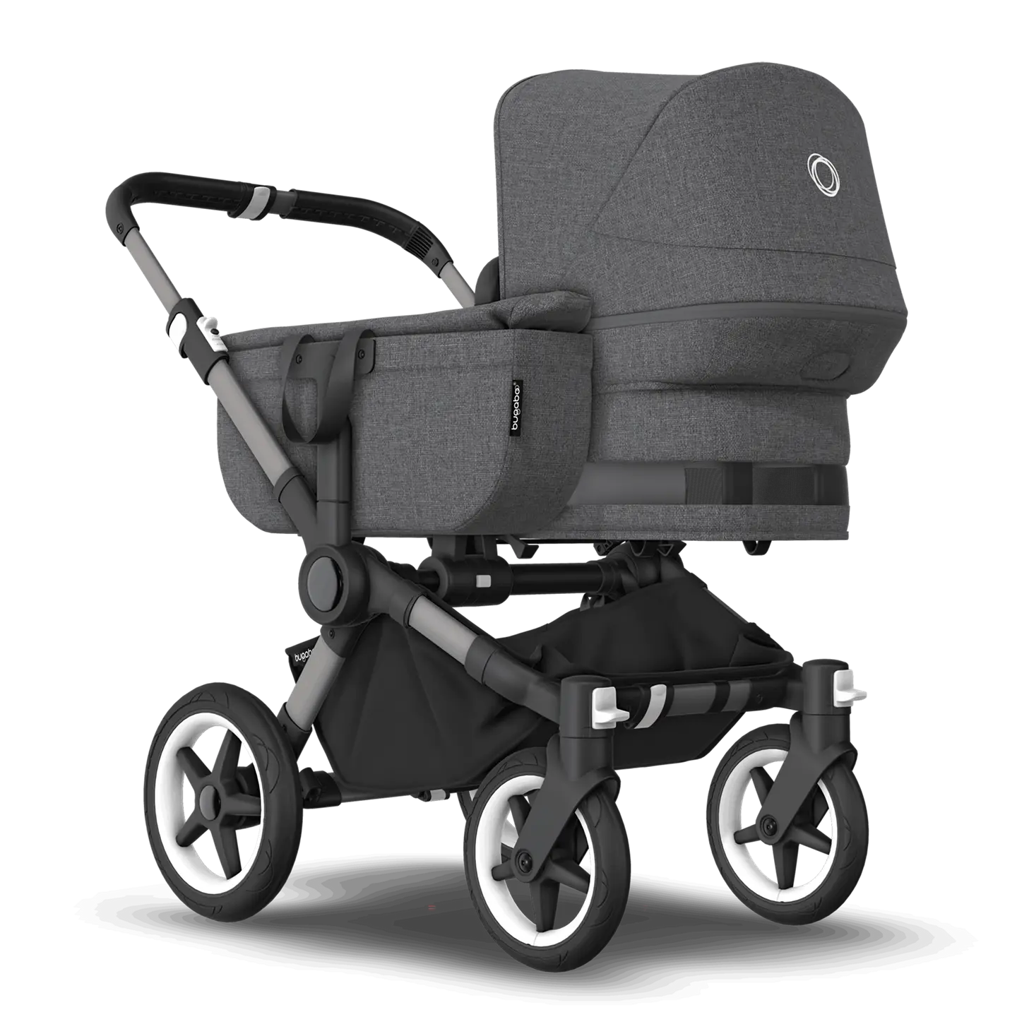 B-Ware Bugaboo Kinderwagen Mono Babywagen Donkey 5 Grey Melange Erweiterbar