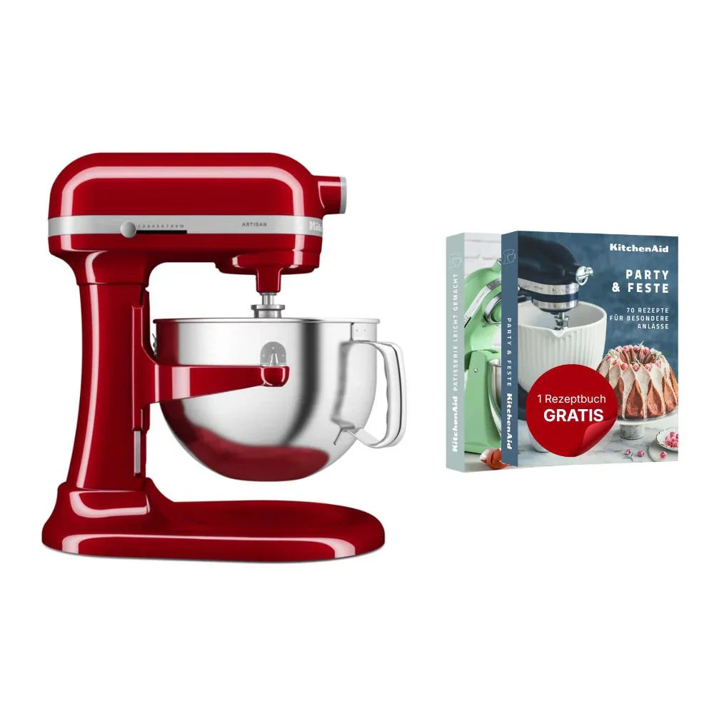 KitchenAid Bowl-Lift-Küchenmaschine 6,6 L Artisan 5KSM70SHX