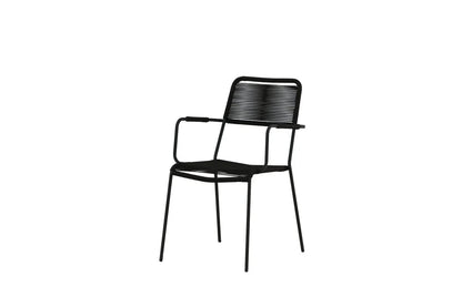2er Set - Gartenstuhl Marla aus Metall/Polyester