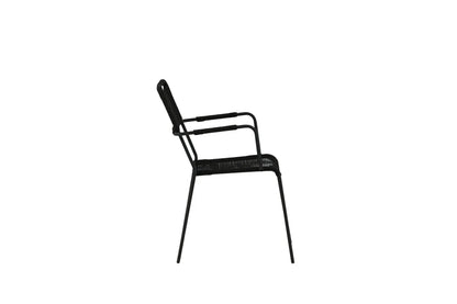 2er Set - Gartenstuhl Marla aus Metall/Polyester
