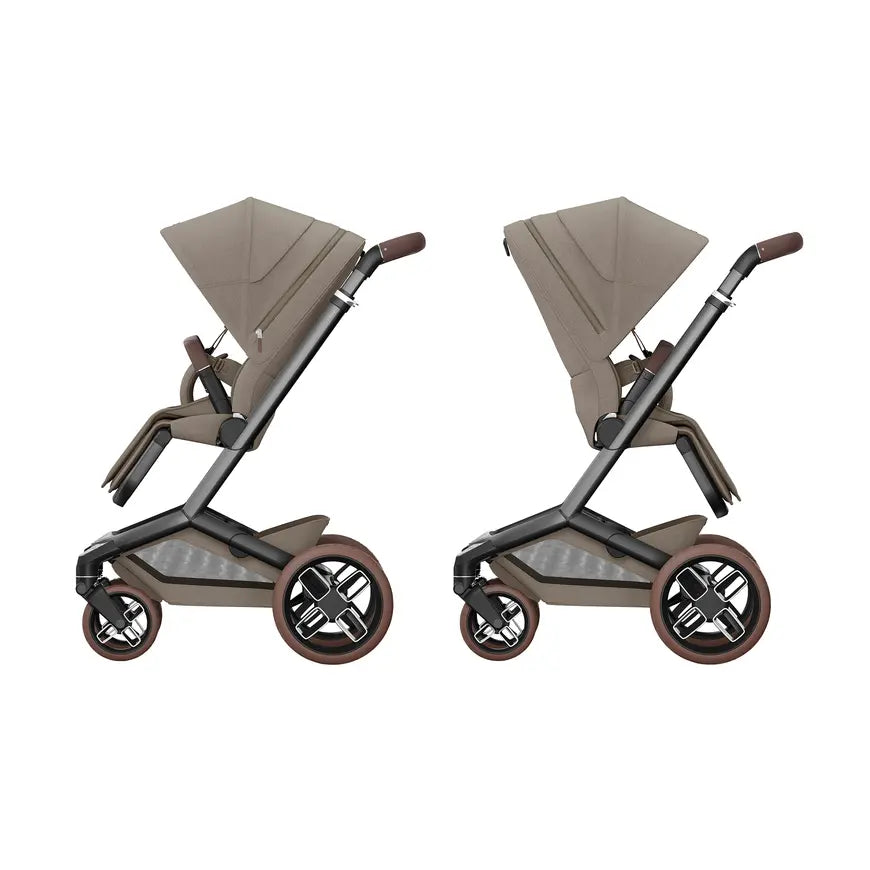 B-Ware Maxi Cosi Premi Fame Gestell Kombikinderwagen Twillic Truffle Kinderwagen